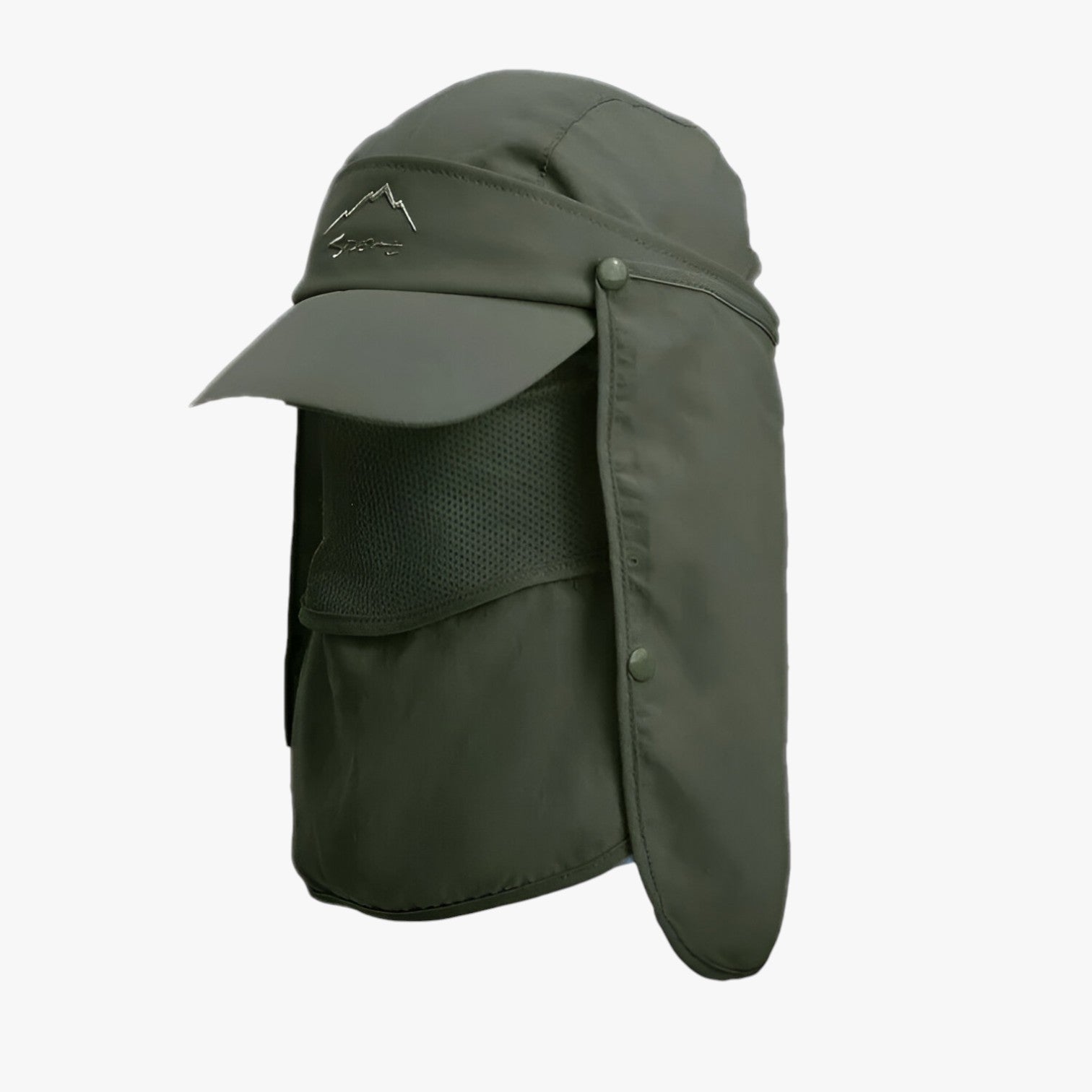 Hats : Waylen | UV-beschermende zomerhoed – waterdicht, snel drogend en opvouwbaar in 147-Militair Groen van Pantino