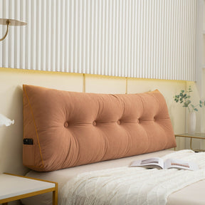 Luxe Chic™ – Ergonomisch Wigkussen voor Ultiem Comfort- €25 : Luxe Chic™ – Ergonomisch Wigkussen voor Ultiem Comfort in Zalm van Pantinoshop