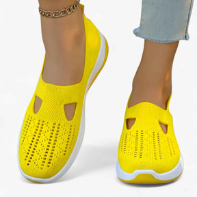 Damskie buty z lekkiego i wygodnego denimu z efektywną amortyzacją