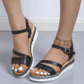 Sandaler Dame Sort - Chic Casual