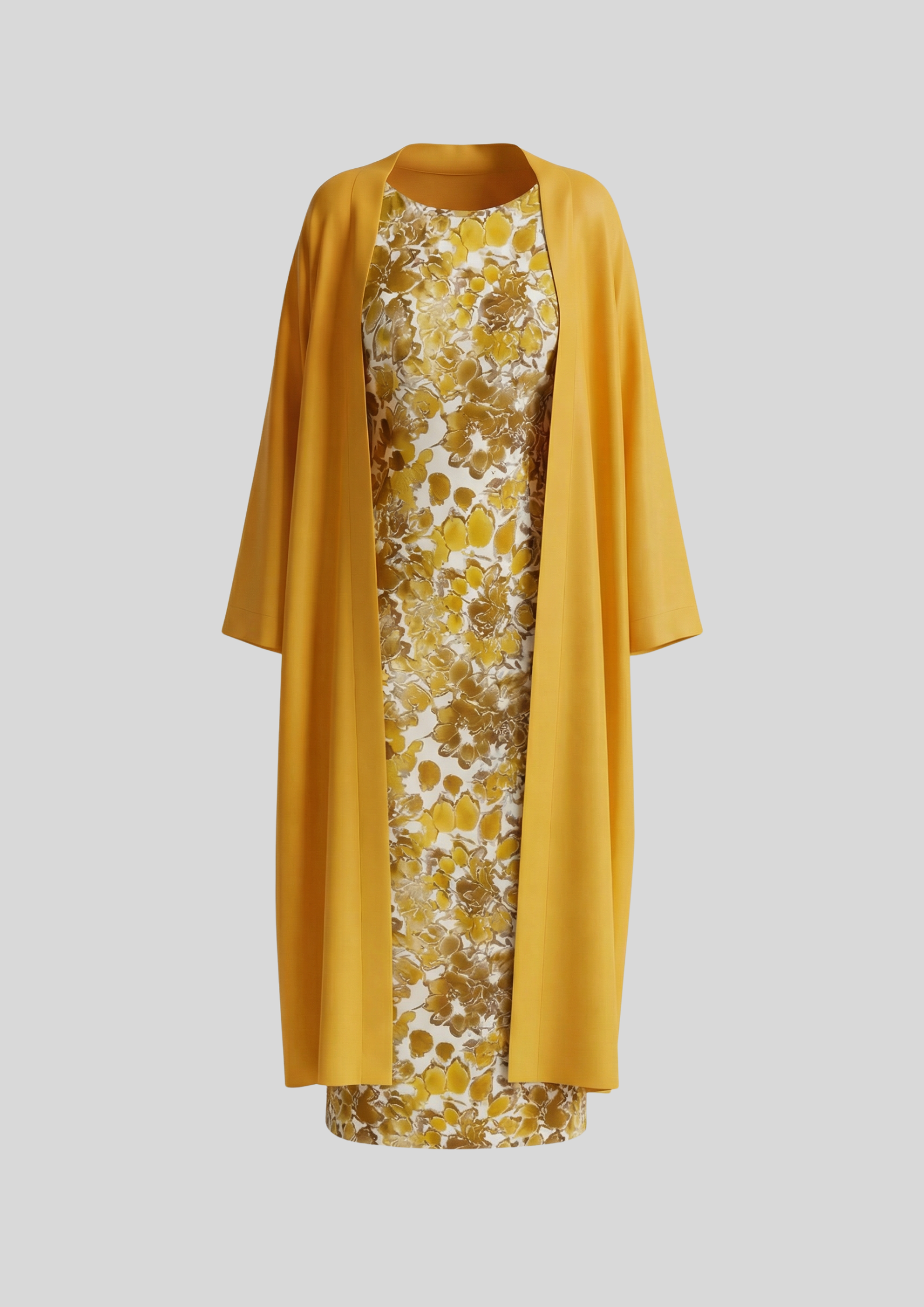 Women's Dress : Laverne | Tweedelige Set Dames in Geel van Pantino