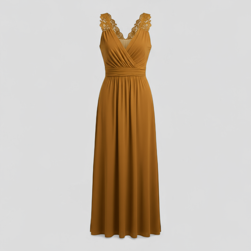 Dress : Adelina | Dames Elegante Lange Maxi Jurk Zomer in van Pantino