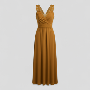 Dress : Adelina | Dames Elegante Lange Maxi Jurk Zomer in van Pantino