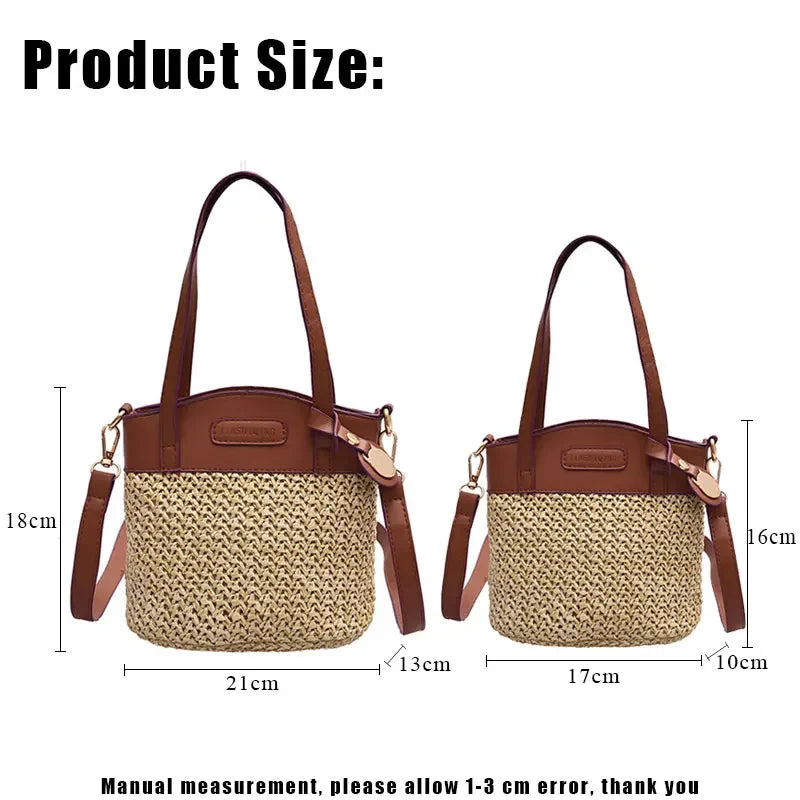 bags : DORA - Dames Schoudertas met Geweven Patroon en PU-Patchwork in van Pantino