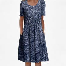 Dames Zomerjurk van Lichtgewicht Ademend Katoen S-XL - Diverse Kleuren