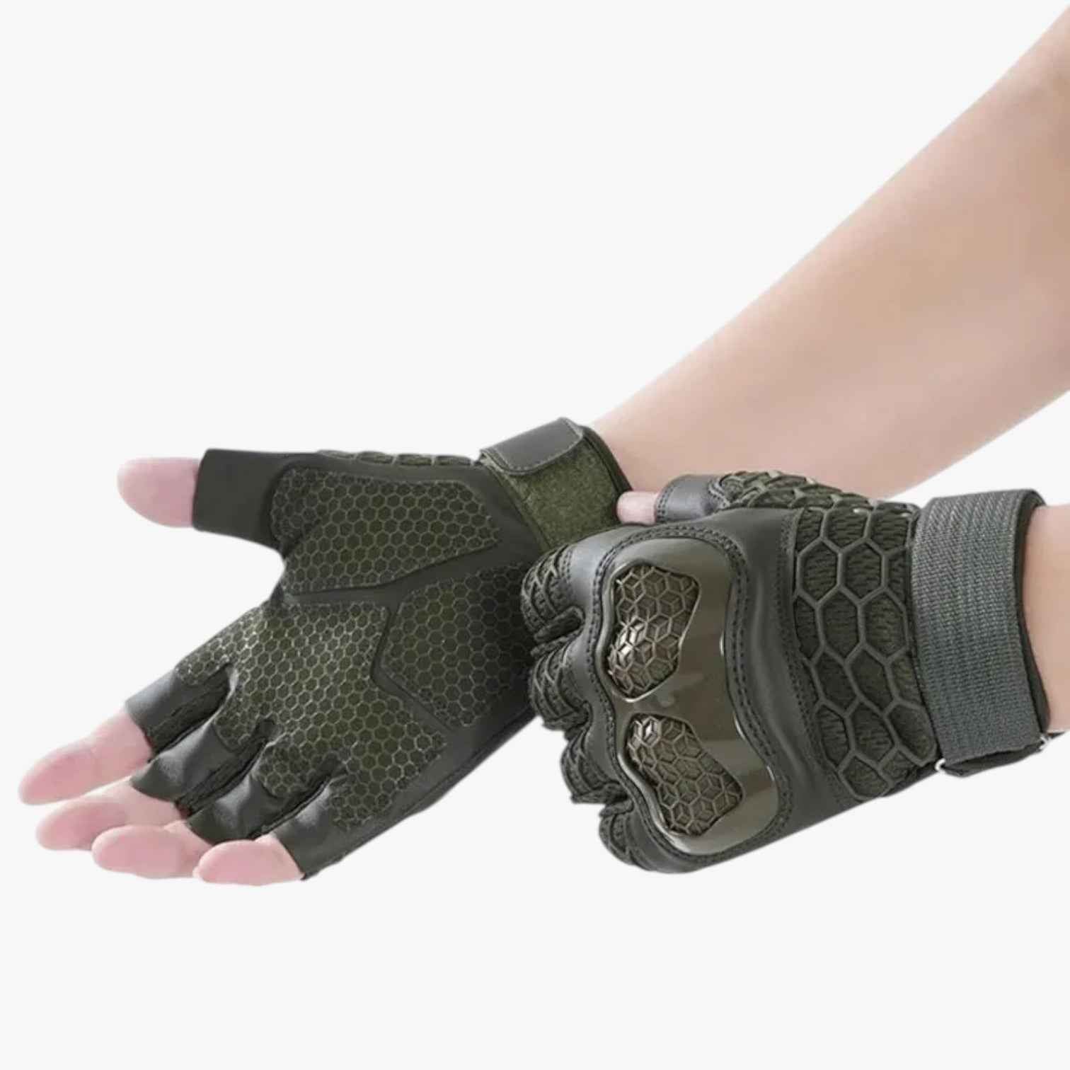 Gloves : Zayne | Tactische halve handschoenen tegen slip- en slijtvastheid in van Pantino
