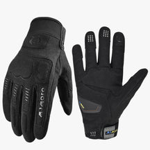 Handschoenen : Ezequiel | Zomerhandschoenen voor Fietsen in Zwart van Pantino