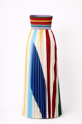 Women's Dress : Zomerjurk Dames Multicolor - Comfortabele in van Pantino