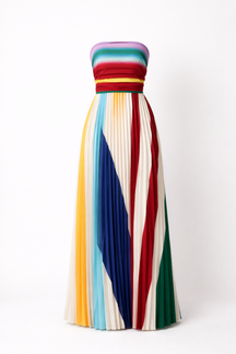 Women's Dress : Zomerjurk Dames Multicolor - Comfortabele in Multicolor van Pantino