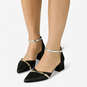 Dameshakken : Helena | Elegante Pumps Met Blokhak in Verfijnde Kleuren in van Pantino