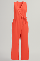 (Pinterest) Jumpsuits : Leona | Jumpsuit Dames Zonder Mouwen in Rood van Pantino