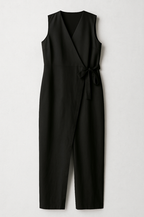 (Pinterest) Jumpsuits : Leona | Jumpsuit Dames Zonder Mouwen in Zwart van Pantino