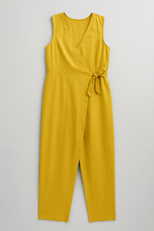 (Pinterest) Jumpsuits : Leona | Jumpsuit Dames Zonder Mouwen in Geel van Pantino