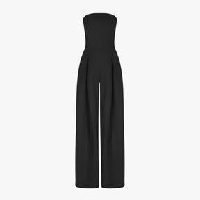 (Pinterest) Jumpsuits : Daria | Jumpsuit met Ingebouwd Korset voor Dames in Zwart van Pantino