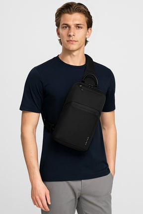 bags : Rory | Bange Oxford Schoudertas – Zwart, voor Reizen en Dagelijks Gebruik in van Pantinoshop