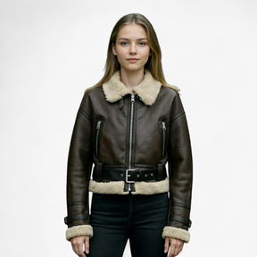 Jacket : Sophie | Dames Vintage Lange Mouw Jasje in van Pantino