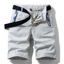 Aaron | Casual shorts met riem - Grijs - Aaron | Casual shorts met riem - € - Pantinoshop