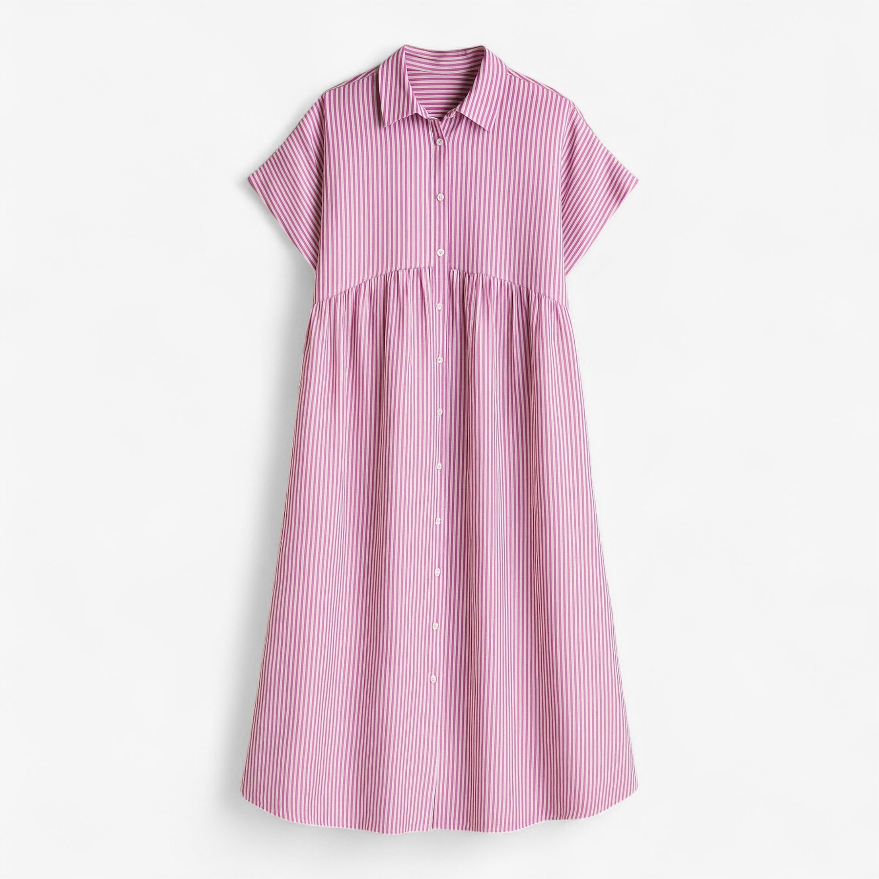 Dress : Freja | Let og Løs Sommerkjole til Damer in Roze van Pantinoshop