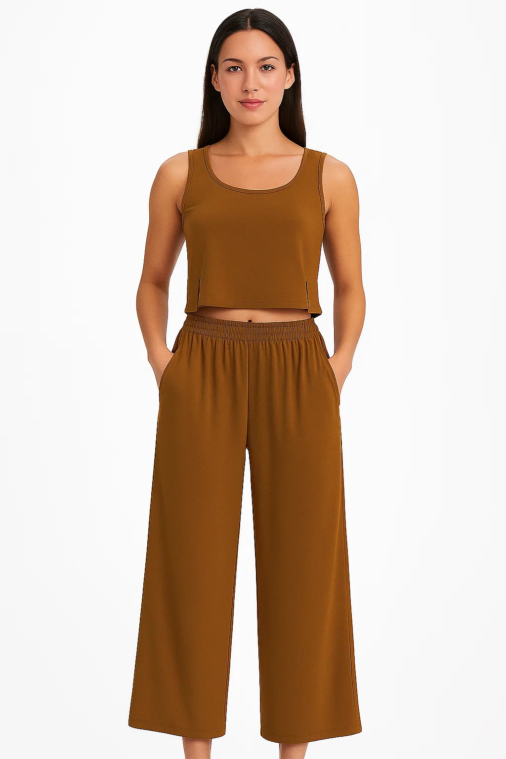 Women Set : Lydia | Vrouwen Boho Twee Delige Set in van Pantino