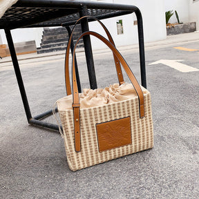 Veala | Fake Stripe Tote Schoudertas - - Beach bag - Pantino