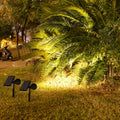 SolarGlow - Spot Solare Regolabile & Resistente alle Intemperie - 1 + 1