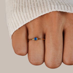 Birthstone 18K Ring - - Ring - Pantino