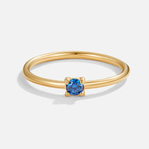 Birthstone 18K Ring - September - Sapphire - Ring - Pantino