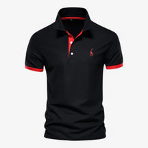 Polo Heren Korte Mouwen van Katoen Slim Fit - Diverse Kleuren en Maten