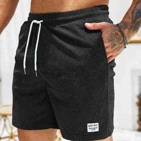 Dames Short Lichtgewicht Ribfluweel met Trekkoord - Comfort