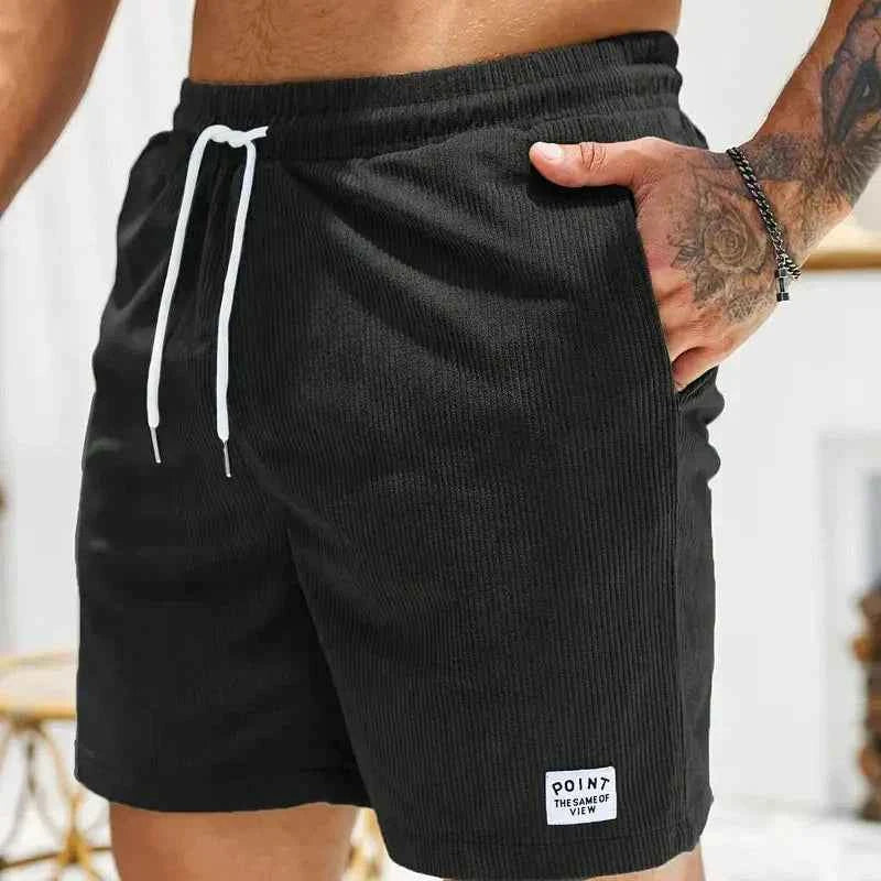 Dames Short Lichtgewicht Ribfluweel met Trekkoord - Comfort