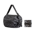 Bolsa de Compras Portátil - Leopardo Negro