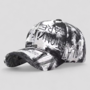 accessories : Matt | Stijlvolle Graffiti Snapback - Trendy en Comfortabel in Zwarte Baseball Pet Verstelbaar van Pantinoshop