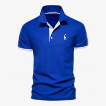 Polo Heren Korte Mouwen van Katoen Slim Fit - Diverse Kleuren en Maten