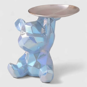 Wielofunkcyjna ceramiczna dekoracja w praktycznym metalicznym stylu
