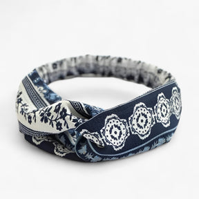 Bandana Haarband Dames Print Bohemien Vintage Bloemen Meerkleurig
