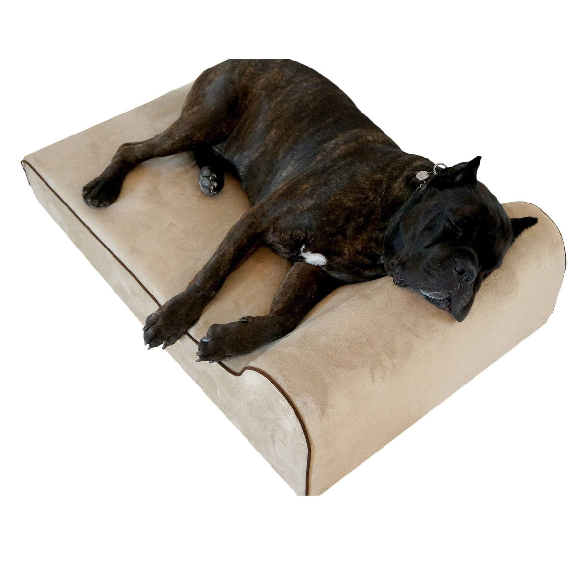 Bruno - Luxe Bruine Hondenmatras - Tan - Dog Bed - Pantino