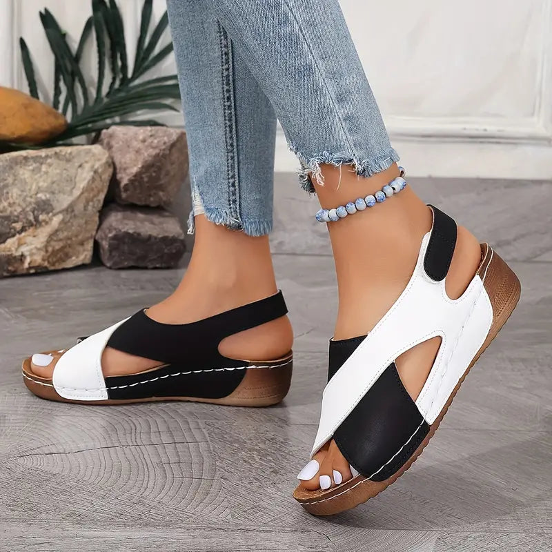 Luna | Minimalistische Scandinavische Sandalen - Perfect voor Dames die van Een Eenvoudig en Modebewust Design Houden - - Luna | Minimalistische Scandinavische Sandalen - Perfect voor Dames die van Een Eenvoudig en Modebewust Design Houden - € - Pantino