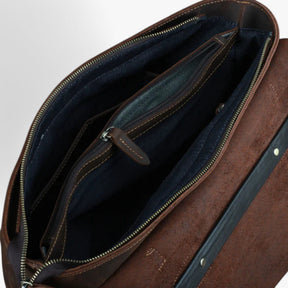 Leren laptoptas voor heren Oro