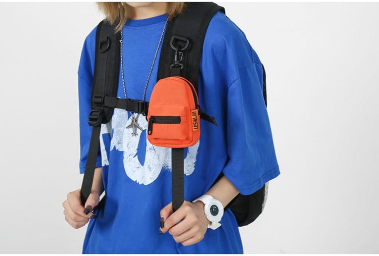 Cool Mini Backpack™ | Mini rugzak die precies draagt wat jij nodig hebt - Oranje - - Pantino