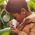 PocketScope - Incoraggia la Curiosità con il Microscopio Portatile per Giovani Esploratori - Bianco