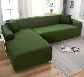 SofCove - Wasbare bankhoes |verlengt de levensduur, waterafstotend, rekbaar - groen - Chair & Sofa Cushions - Pantino