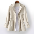 Trenchcoat Wit - Bellavento - All Season