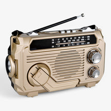 Gadgets : Eldar | Multifunctionele Zonneradio - Voorbereid op Elke Situatie in Khaki (Bijna uitverkocht) van Pantino