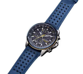 MultiSteel herrechronografur, læderrem, elegant og præcist