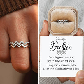 Daughter's Ring™ | Uniek speciaal cadeau van moederliefde - - 0 - Pantino