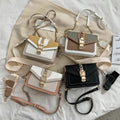Torba crossbody żółta - Luksusowa