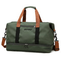 Borsa da Viaggio Verde - S.f.y. - Borsa con Separatore per Bagnato e Asciutto