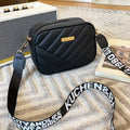 Torebka crossbody czarna - S.f.y. - kwadratowa