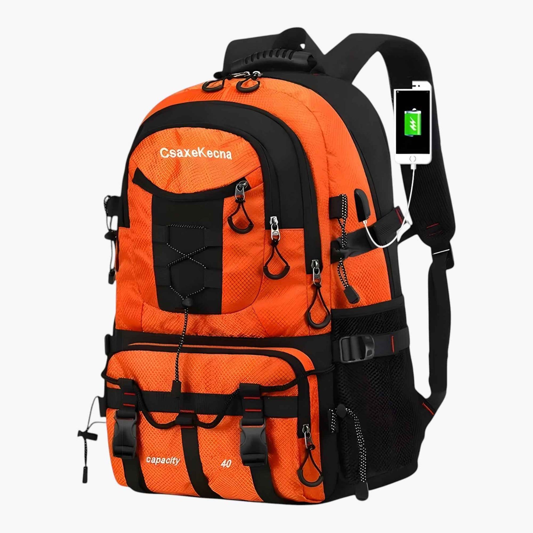 Waterdichte wandelrugzak 40L - Ideaal voor camping, trekking en buitenactiviteiten