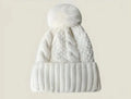 Hue hvid - Trendy Polyester